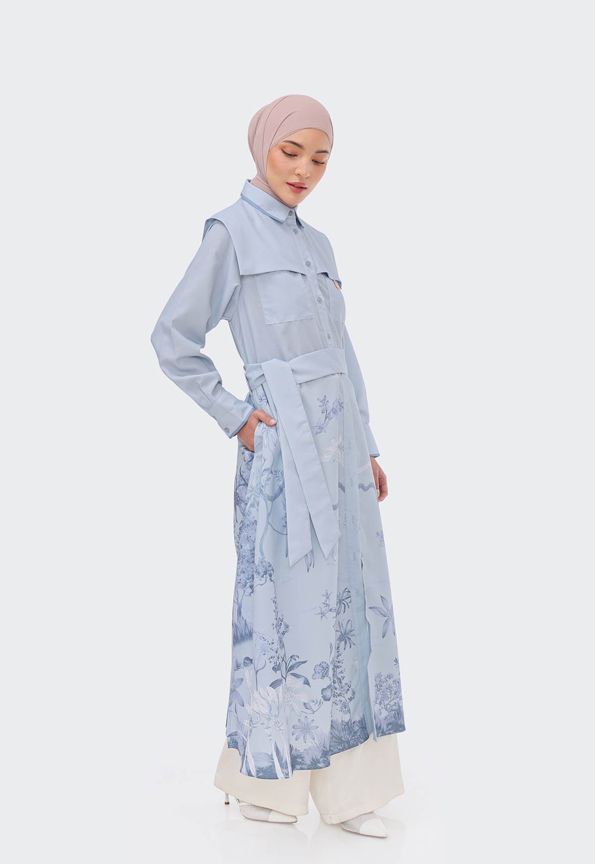 KEYARA CEKO SHIRT DRESS