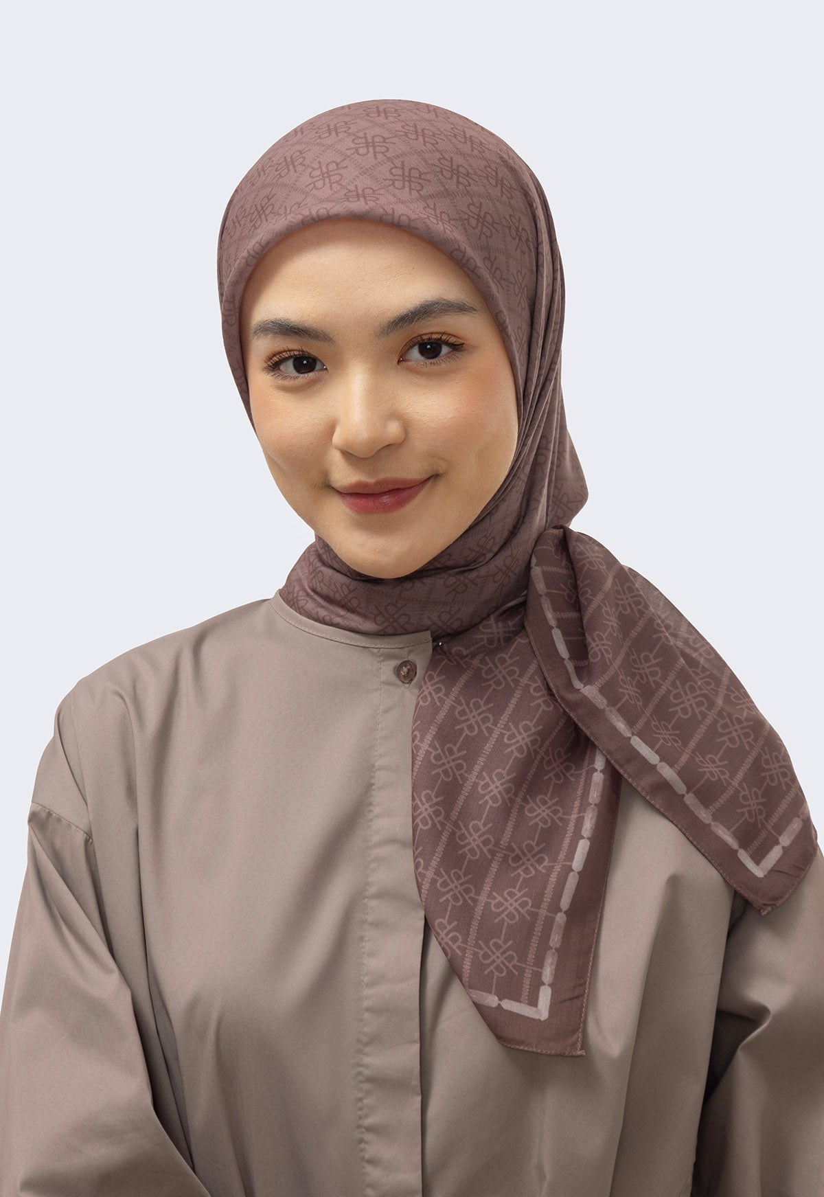 SORAYA MONOGRAM SCARF