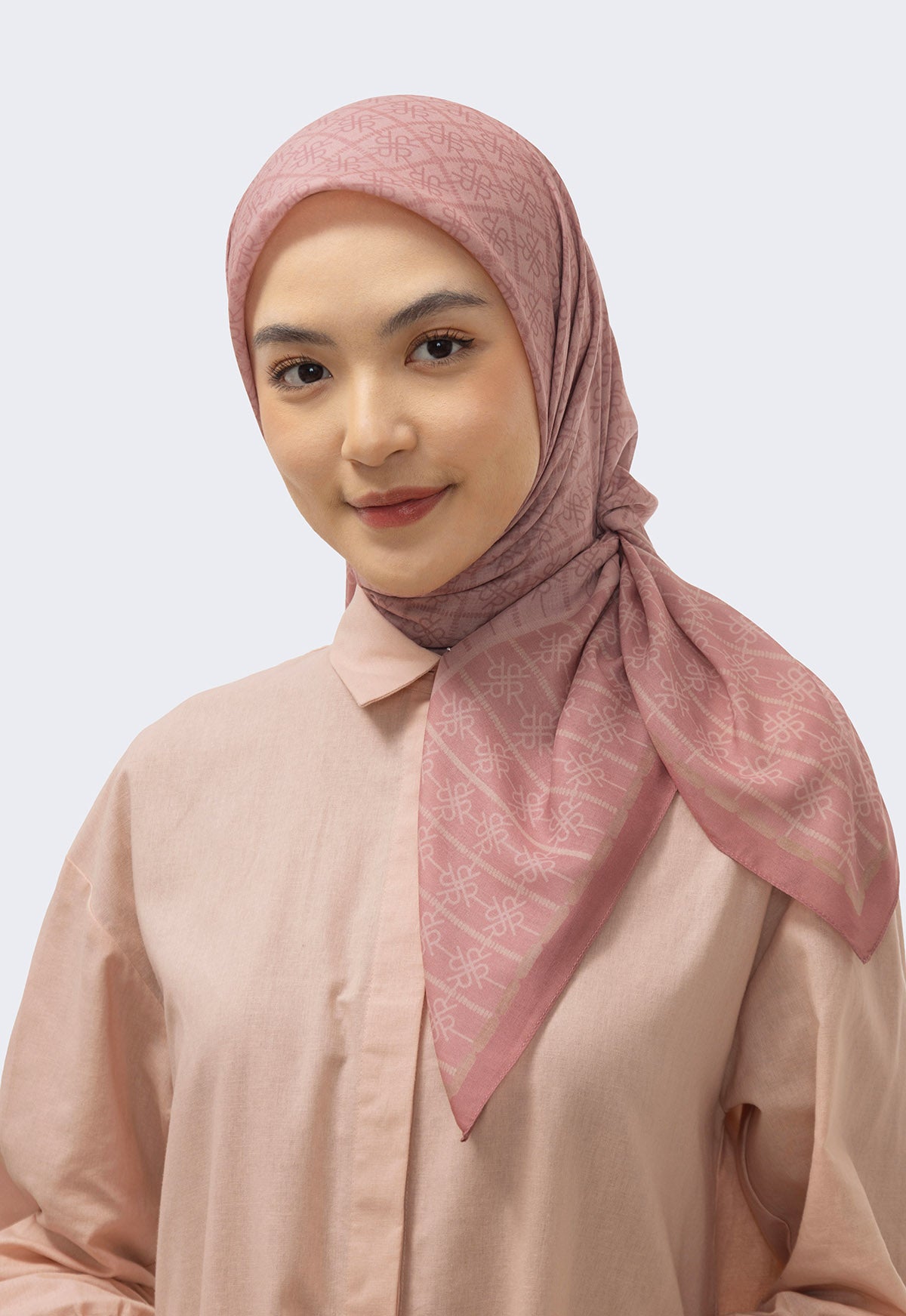 SORAYA MONOGRAM SCARF