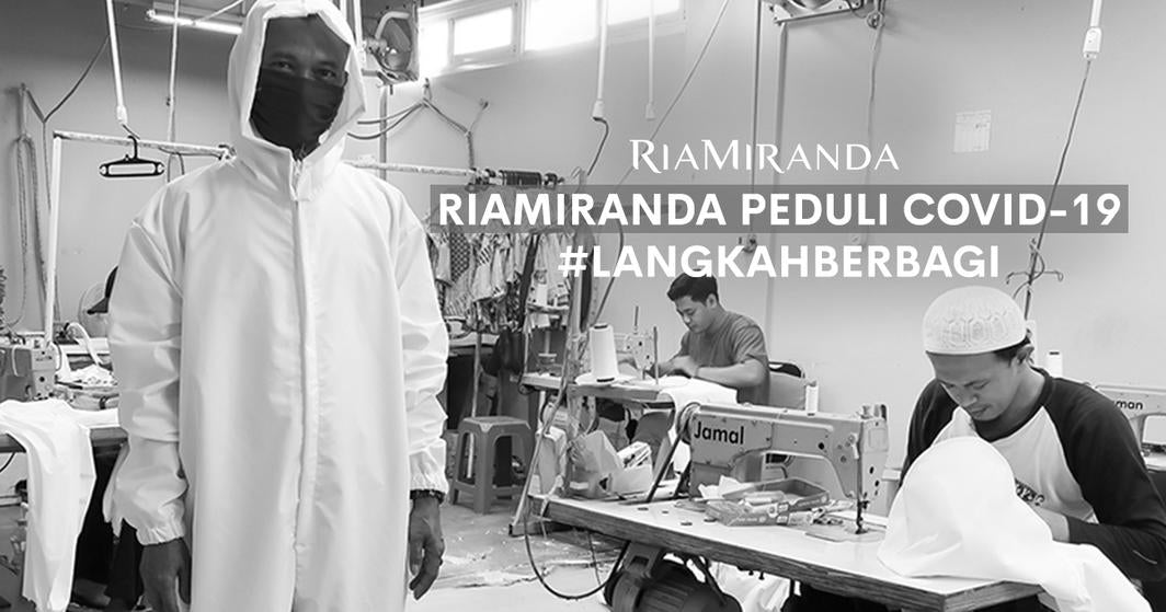 #LANGKAHBERBAGI RIAMIRANDA PEDULI COVID-19