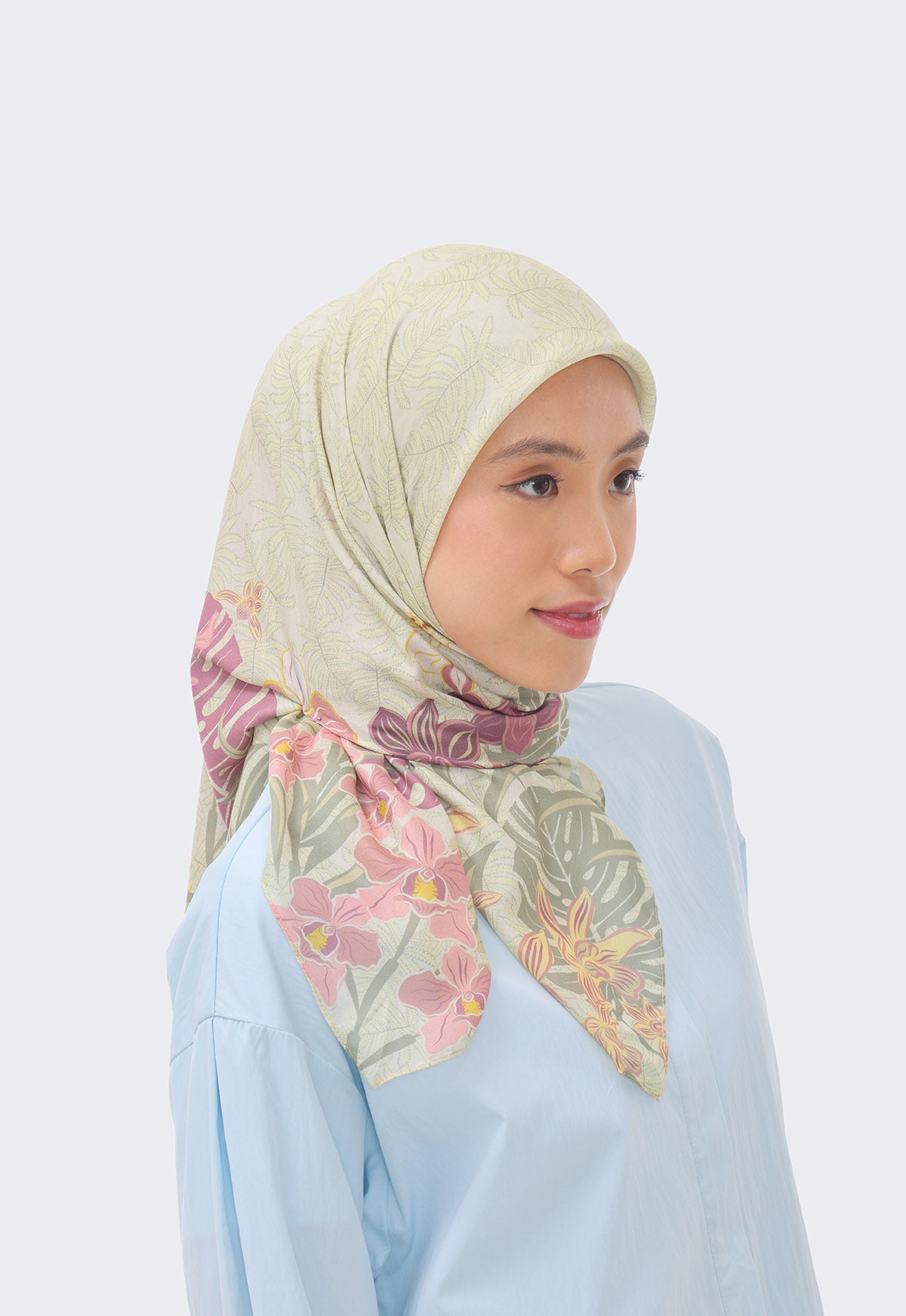 ORCHID WHISPERS SCARF