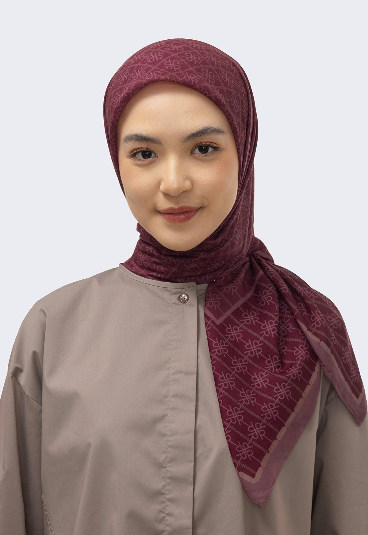 SORAYA MONOGRAM SCARF