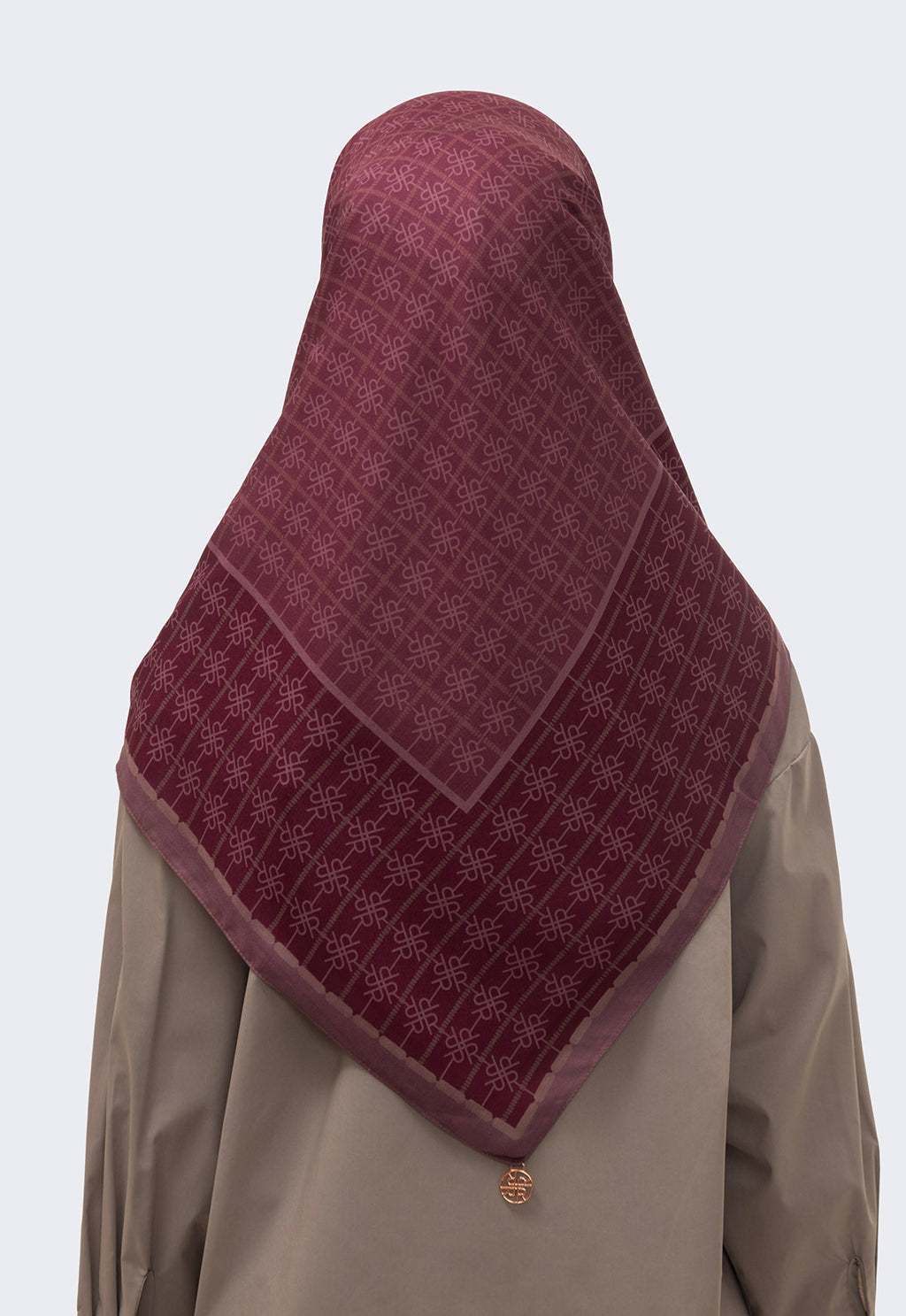 SORAYA MONOGRAM SCARF