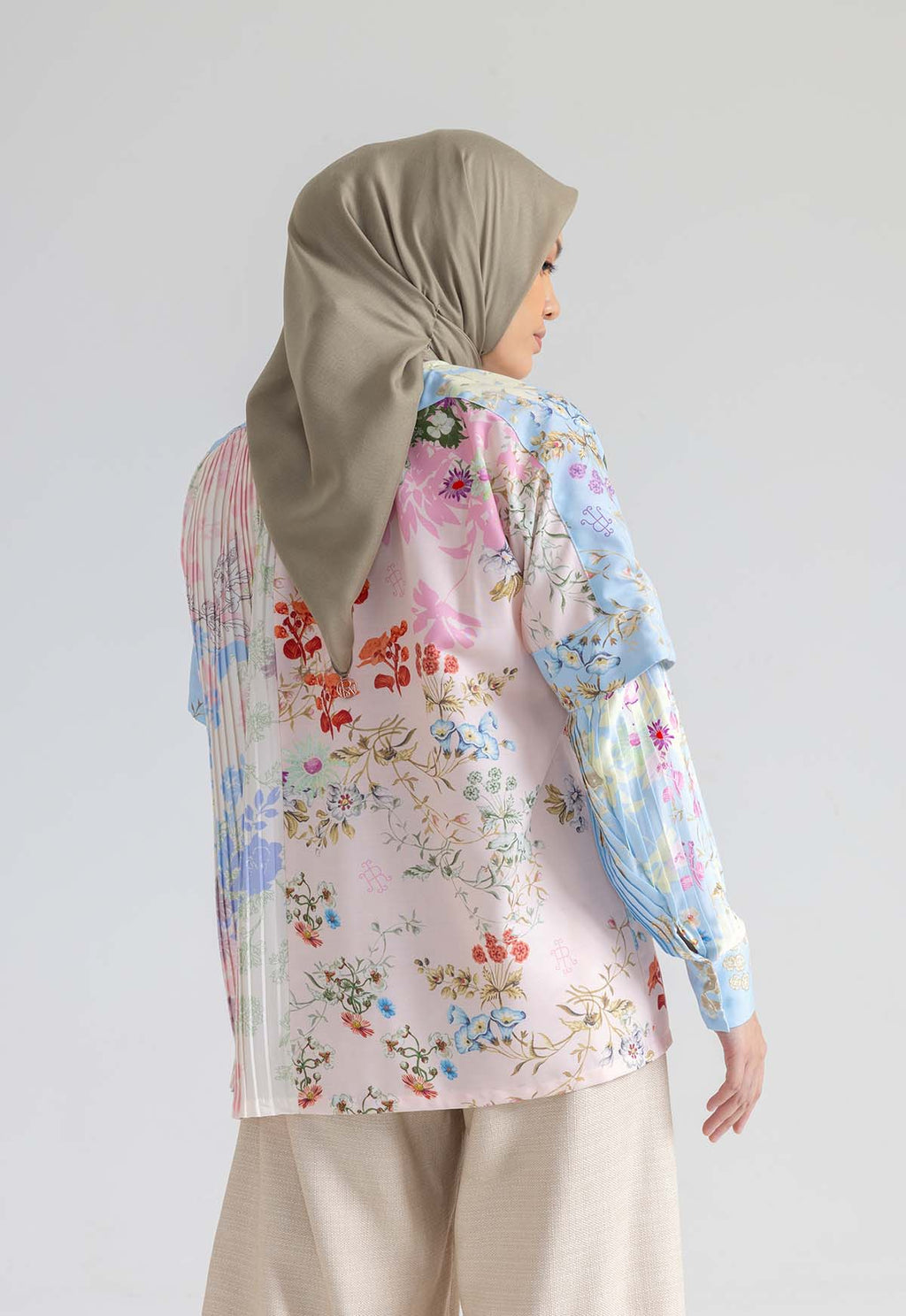 LILAS SIDE PLEATS TOP