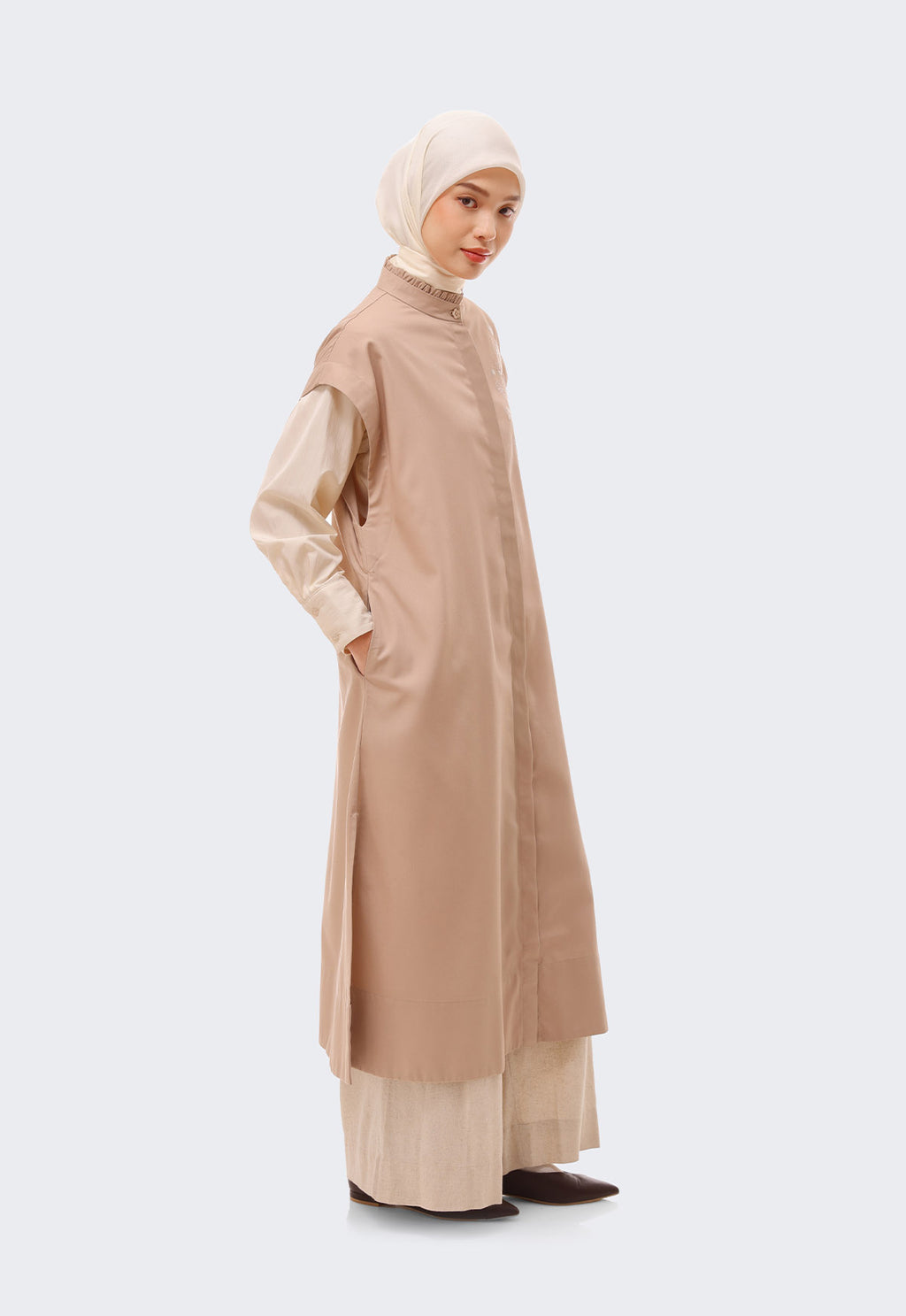CHAIZE SLEEVELESS TUNIC