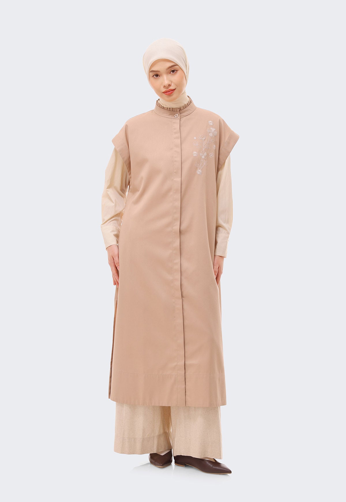 CHAIZE SLEEVELESS TUNIC