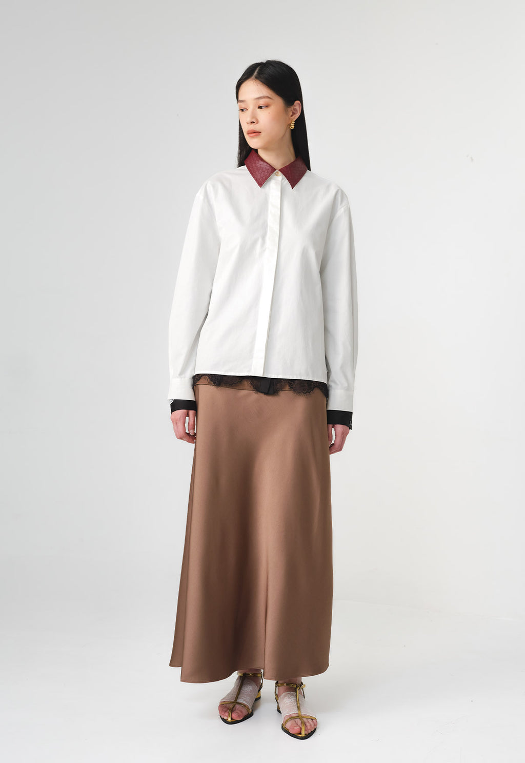 RAIA WOVEN COLLAR SHIRT