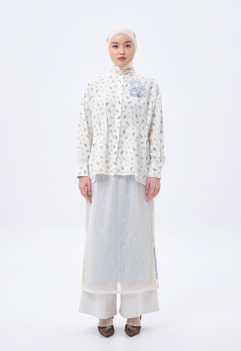COSMOS LONG SLEEVE TOP