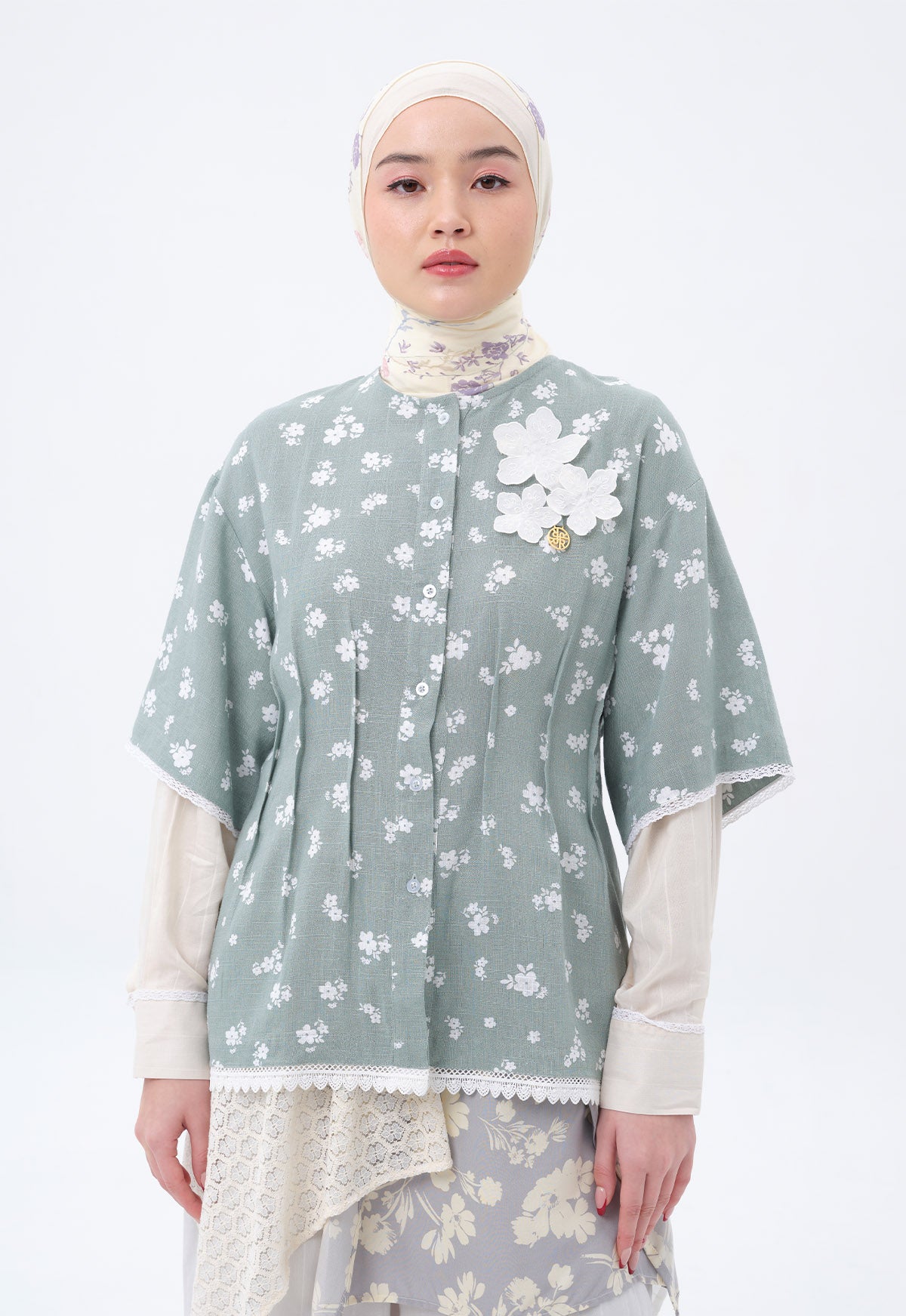 COSMOS SHORT SLEEVE TOP