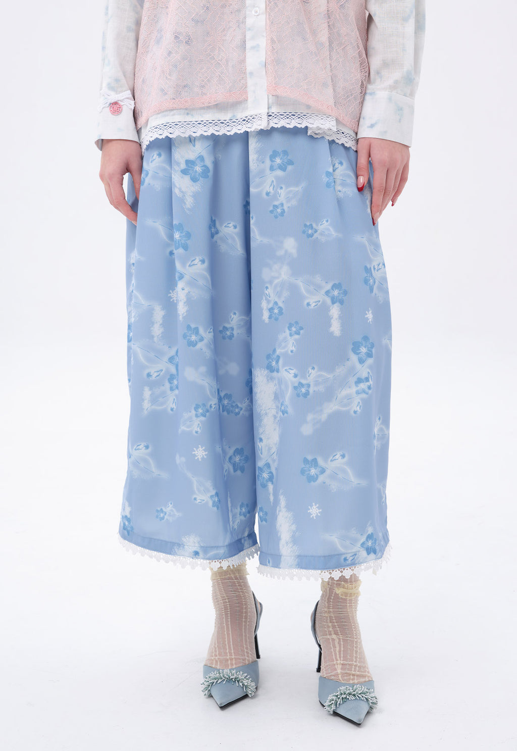 PRINTED AUBERIA PANTS
