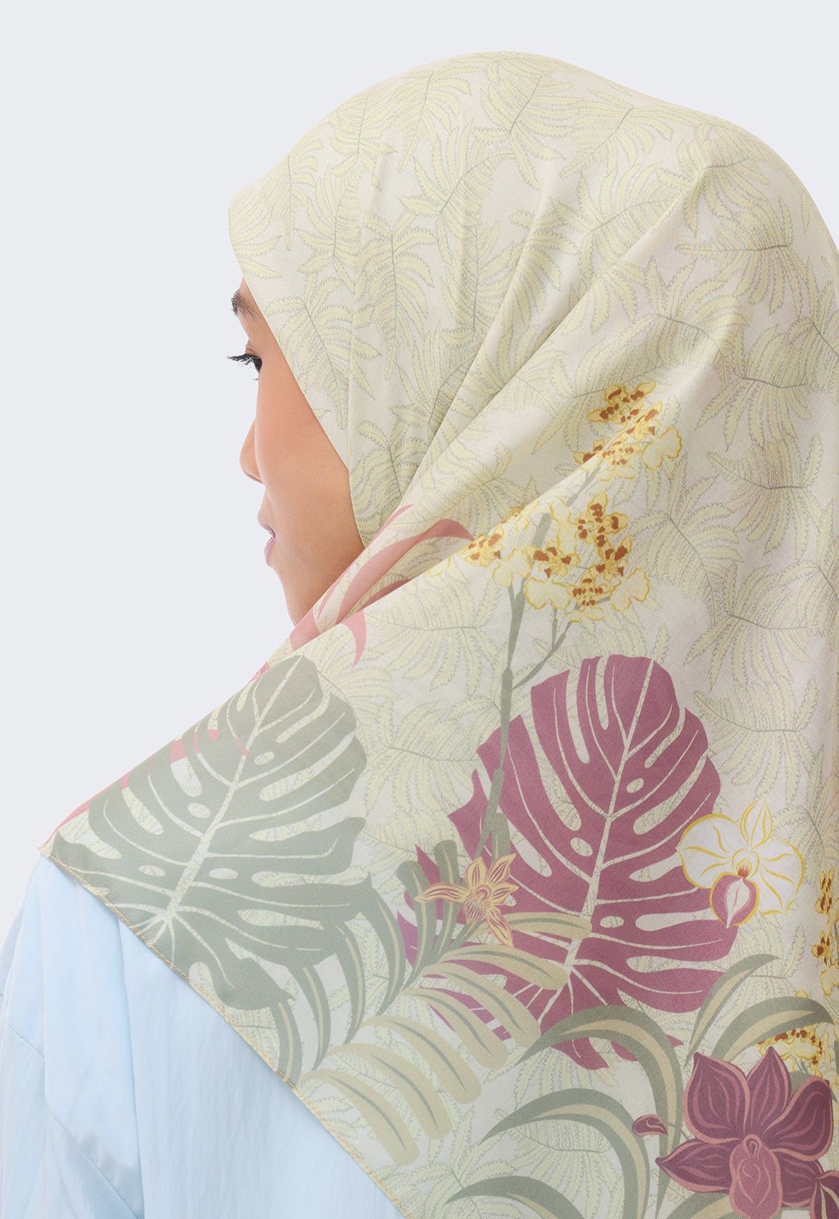 ORCHID WHISPERS SCARF