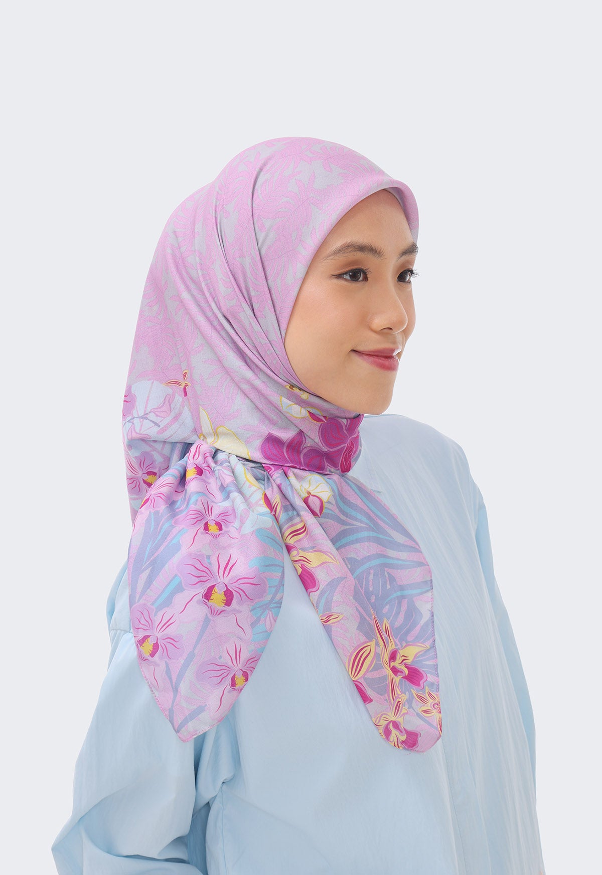 ORCHID WHISPERS SCARF