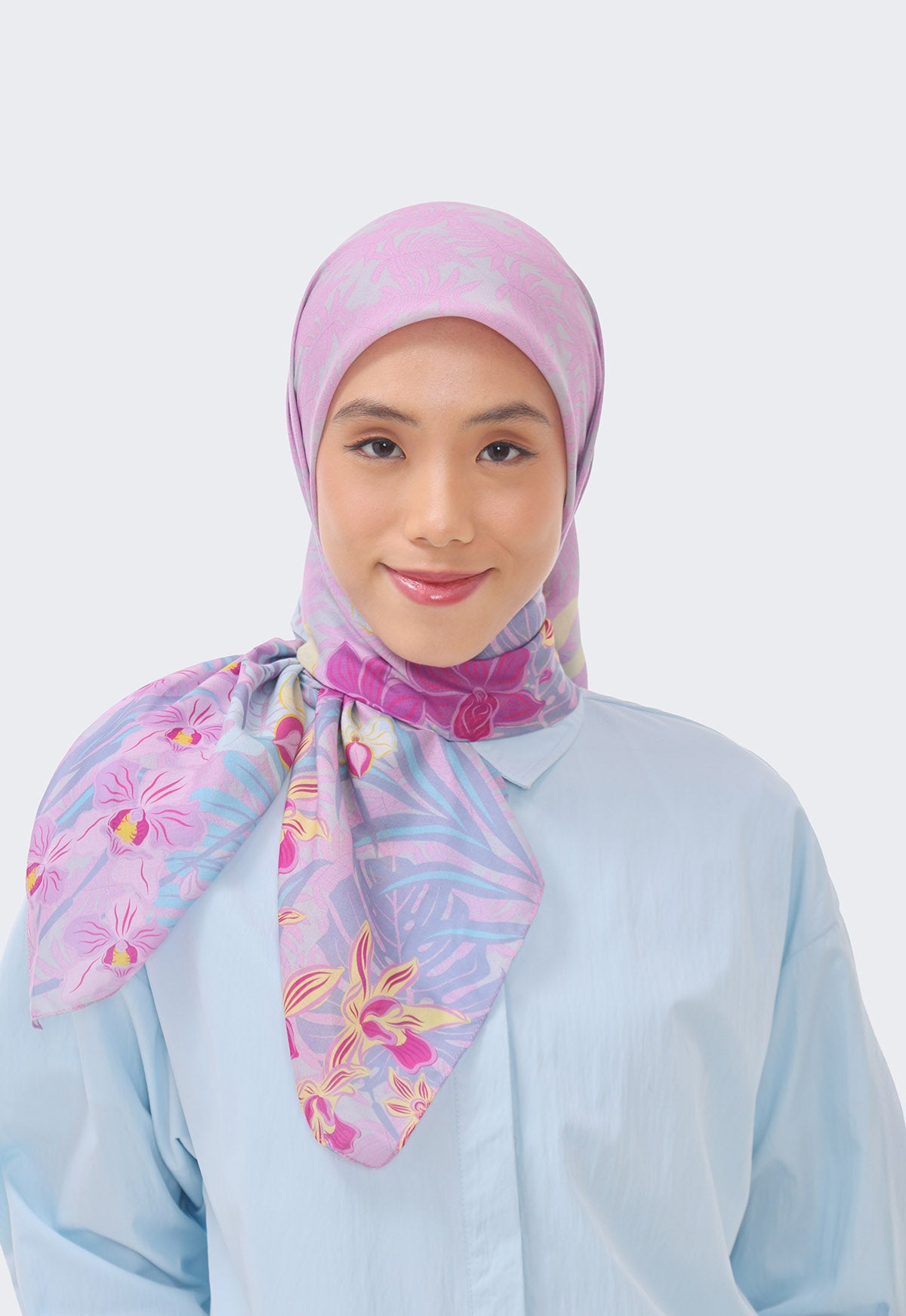 ORCHID WHISPERS SCARF