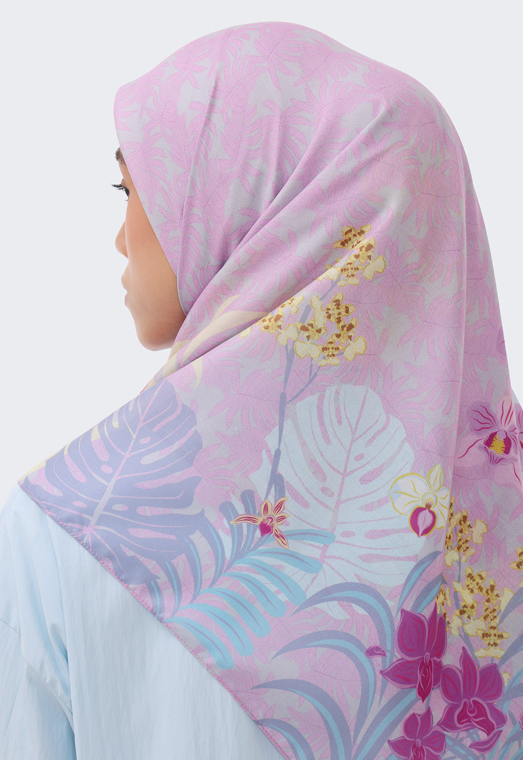 ORCHID WHISPERS SCARF