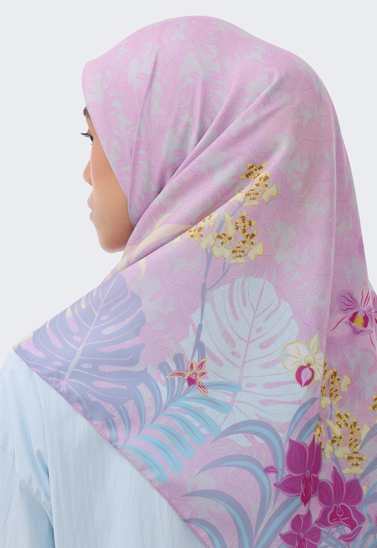 ORCHID WHISPERS SCARF