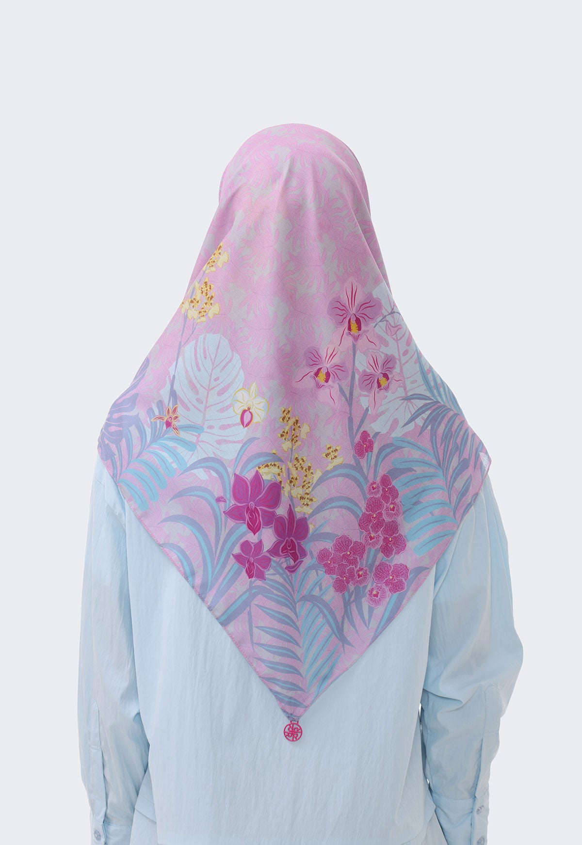 ORCHID WHISPERS SCARF
