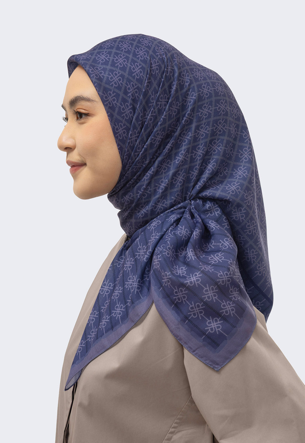 SORAYA MONOGRAM SCARF