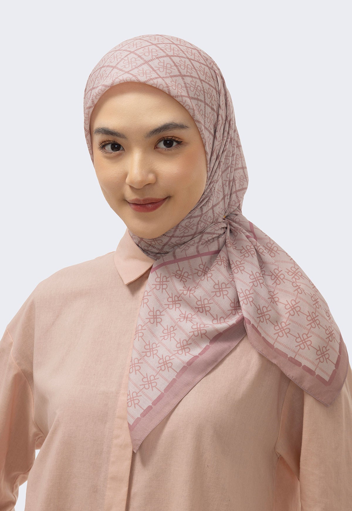 SORAYA MONOGRAM SCARF