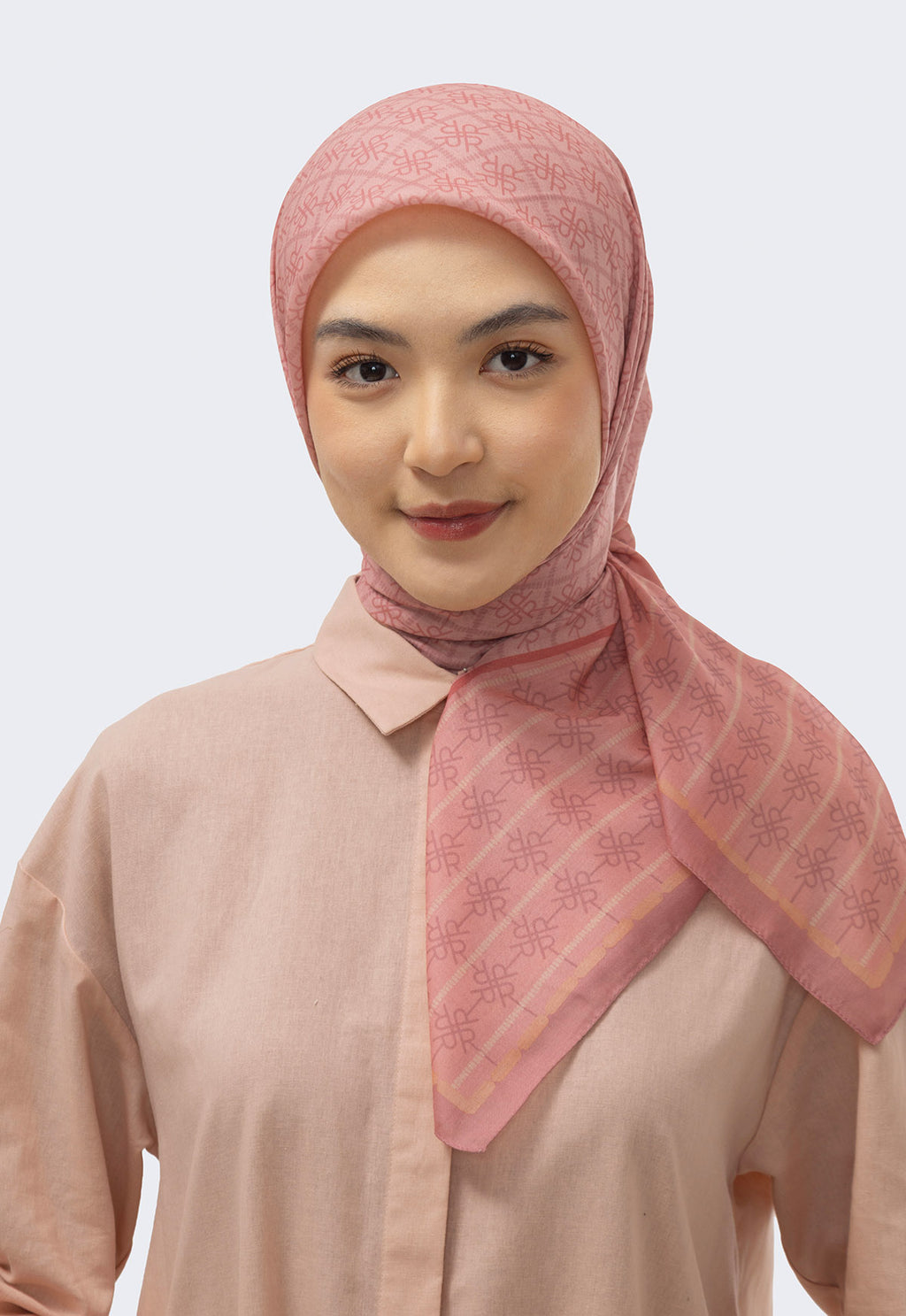 SORAYA MONOGRAM SCARF