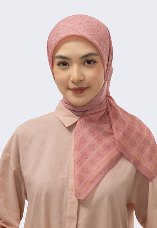 SORAYA MONOGRAM SCARF