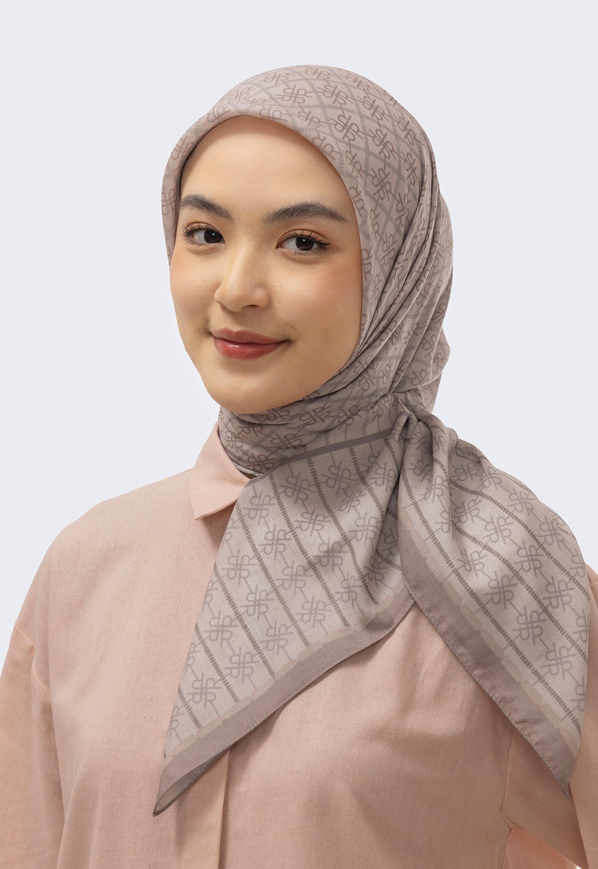 SORAYA MONOGRAM SCARF