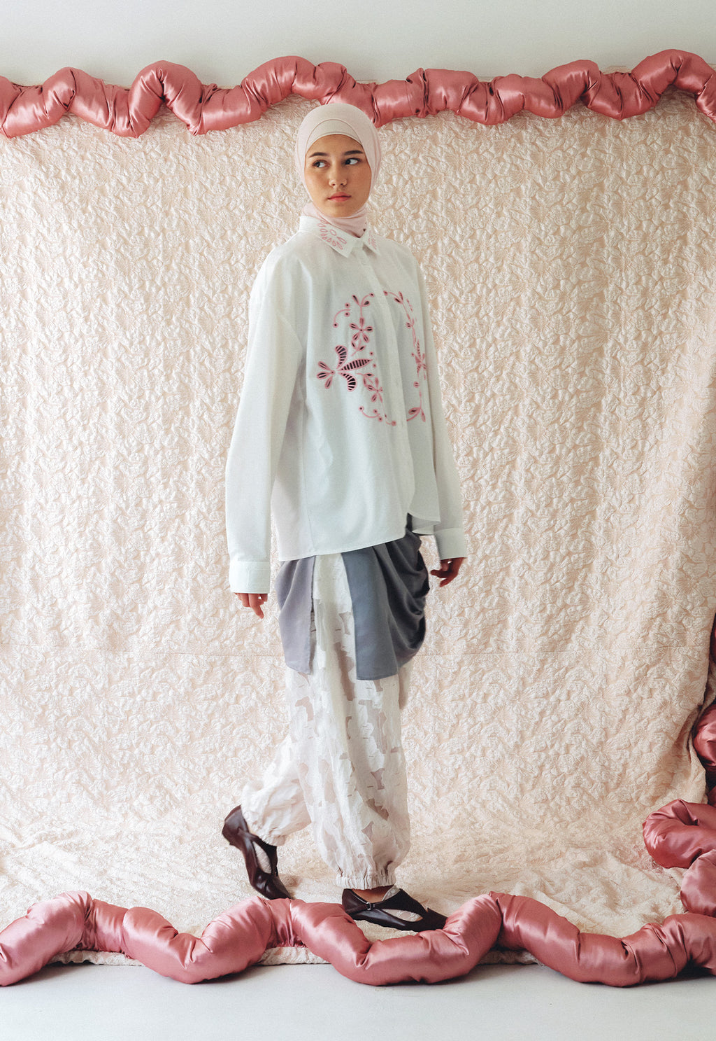 RECA EMBROIDERY SHIRT