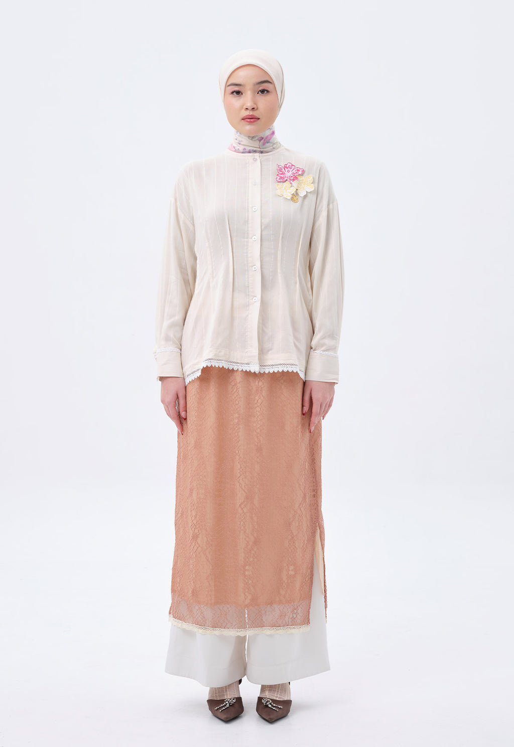 COSMOS LONG SLEEVE TOP