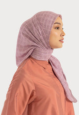 ZIYANA MONOGRAM SCARF