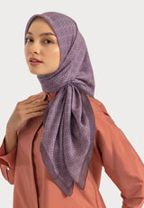 ZIYANA MONOGRAM SCARF