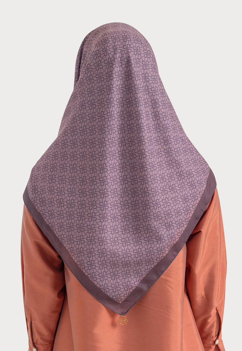 ZIYANA MONOGRAM SCARF