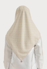 ZIYANA MONOGRAM SCARF
