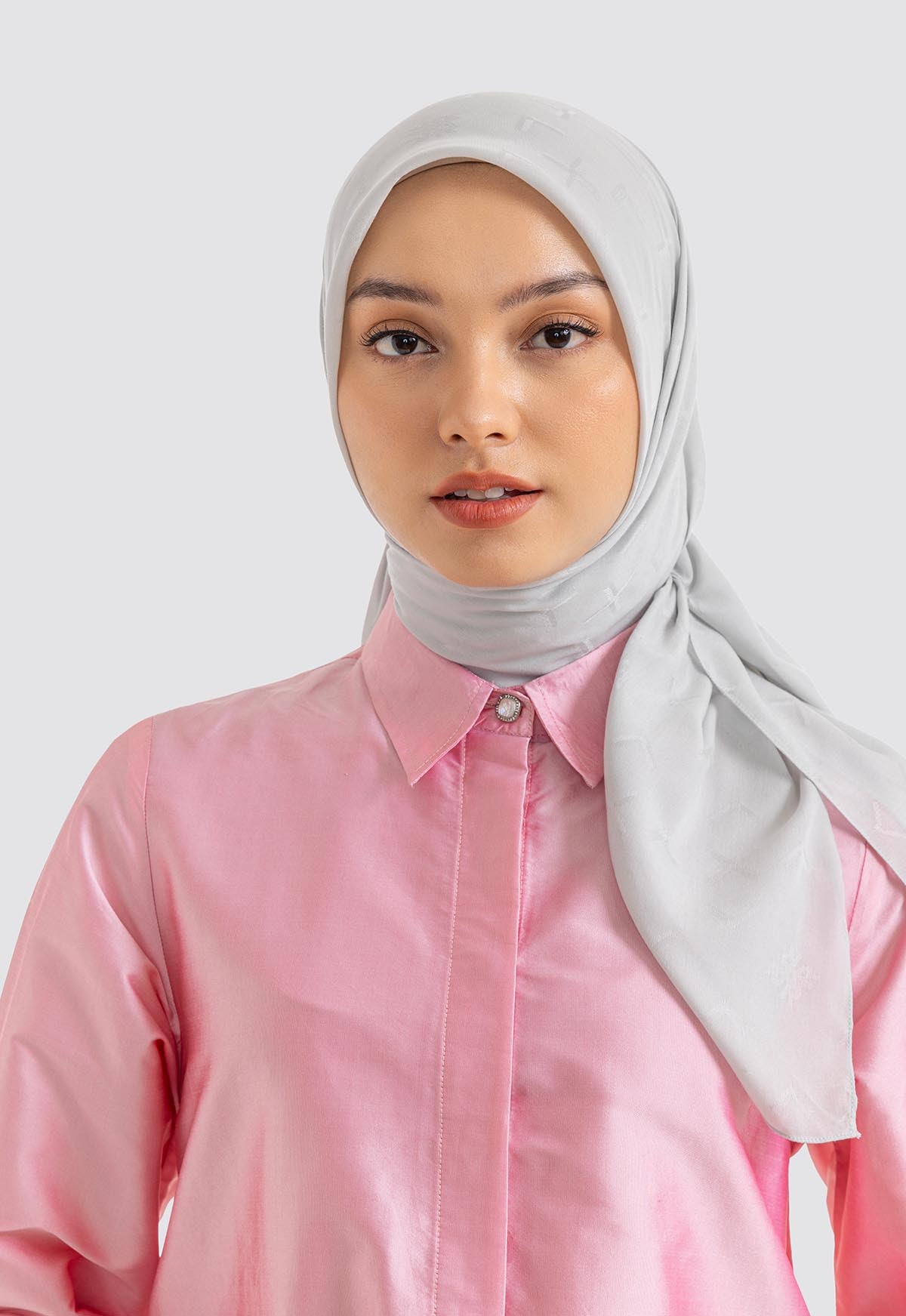 LAMIA MONOGRAM SCARF