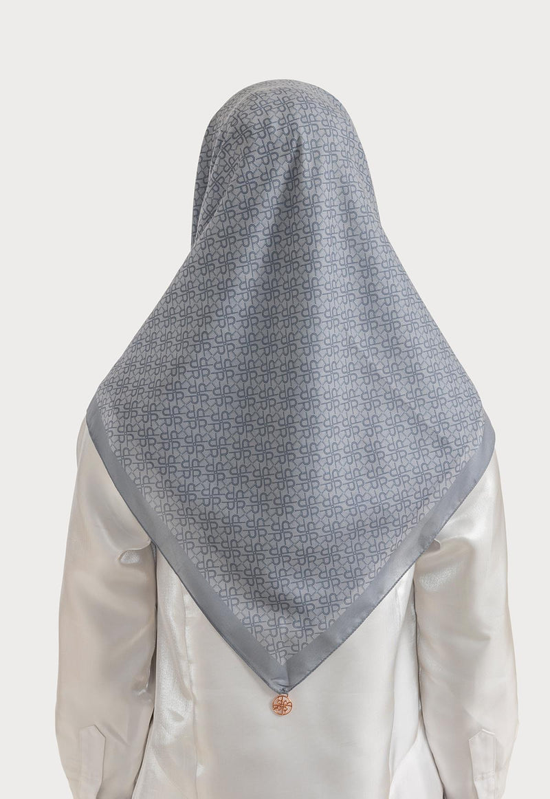 ZIYANA MONOGRAM SCARF