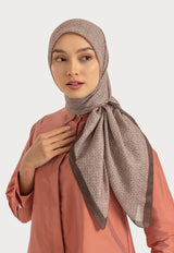 ZIYANA MONOGRAM SCARF