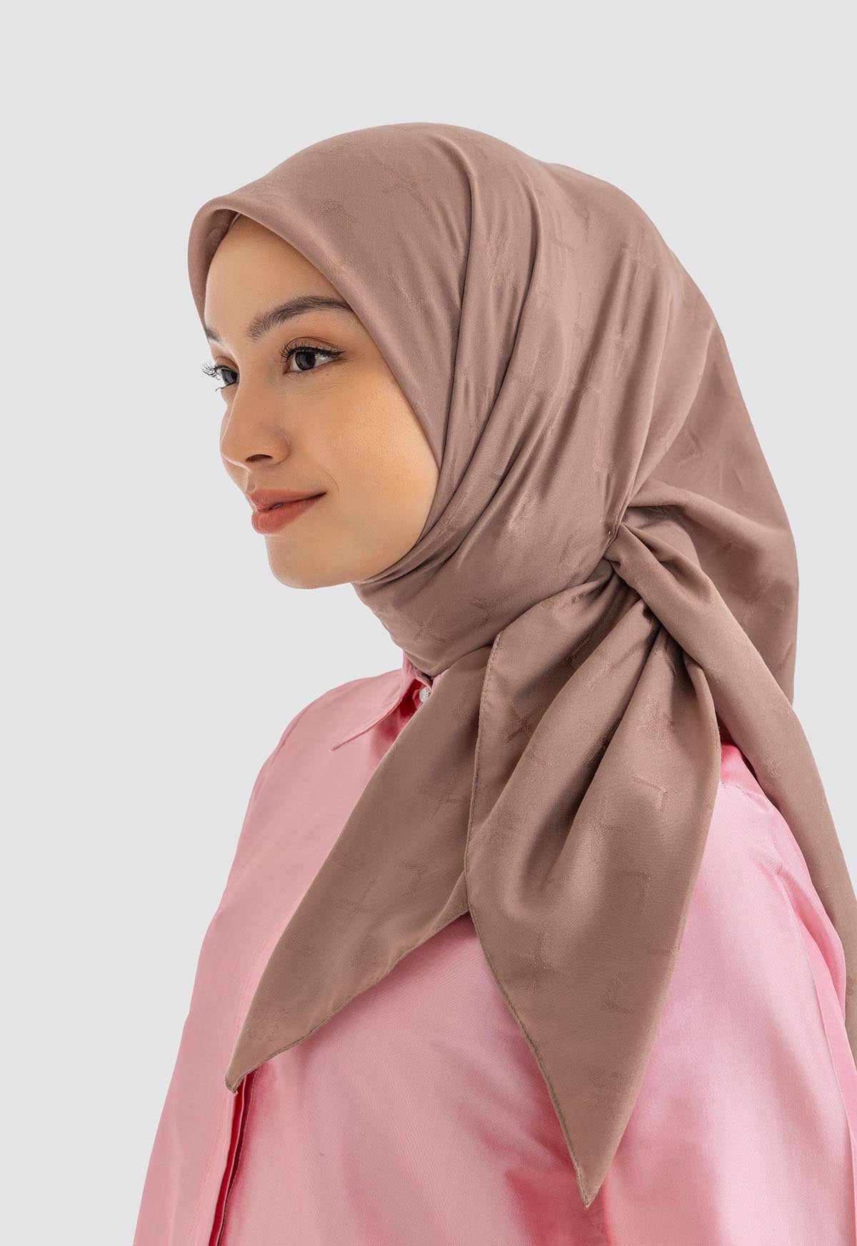 LAMIA MONOGRAM SCARF