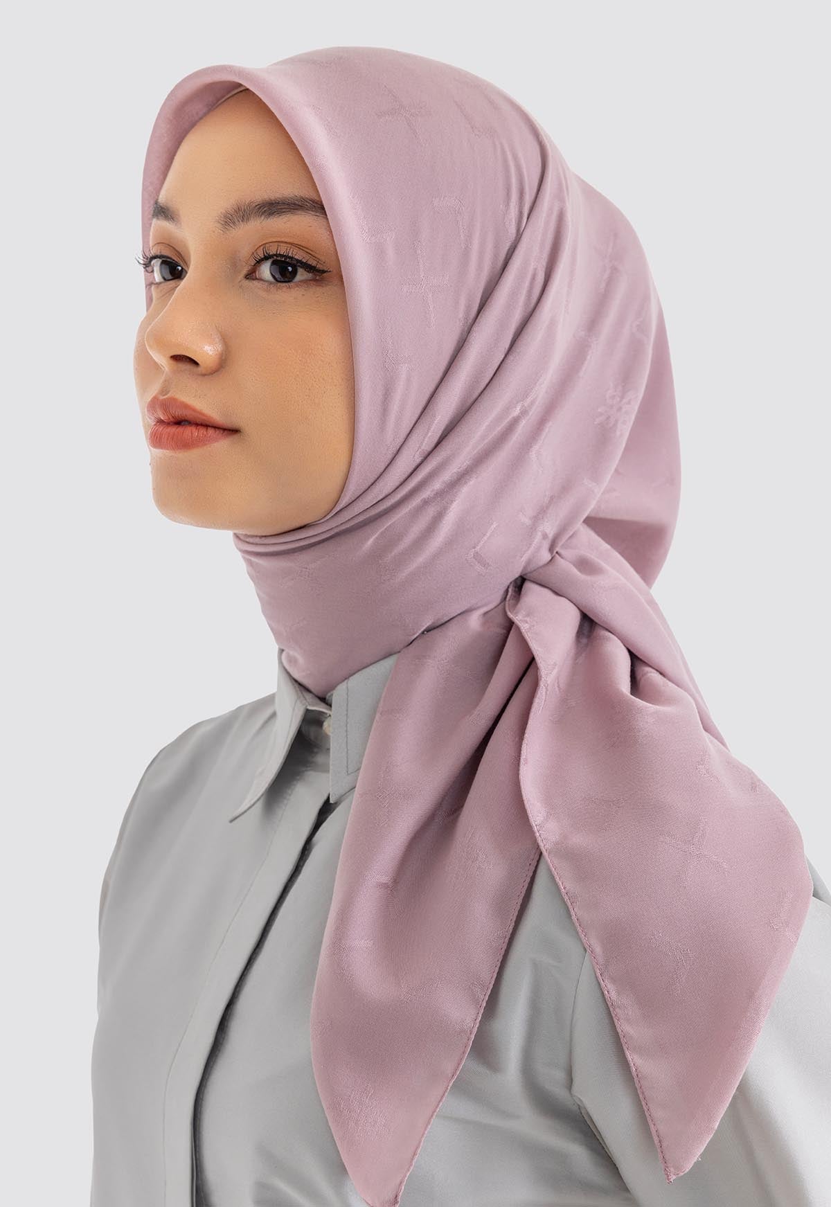 LAMIA MONOGRAM SCARF