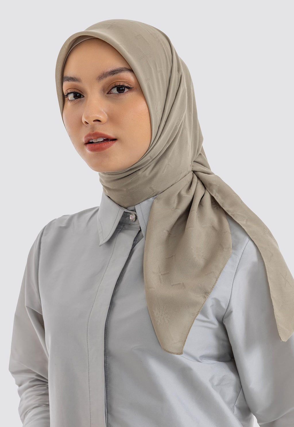 LAMIA MONOGRAM SCARF