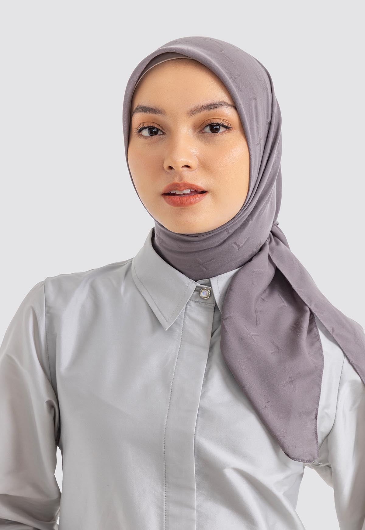 LAMIA MONOGRAM SCARF