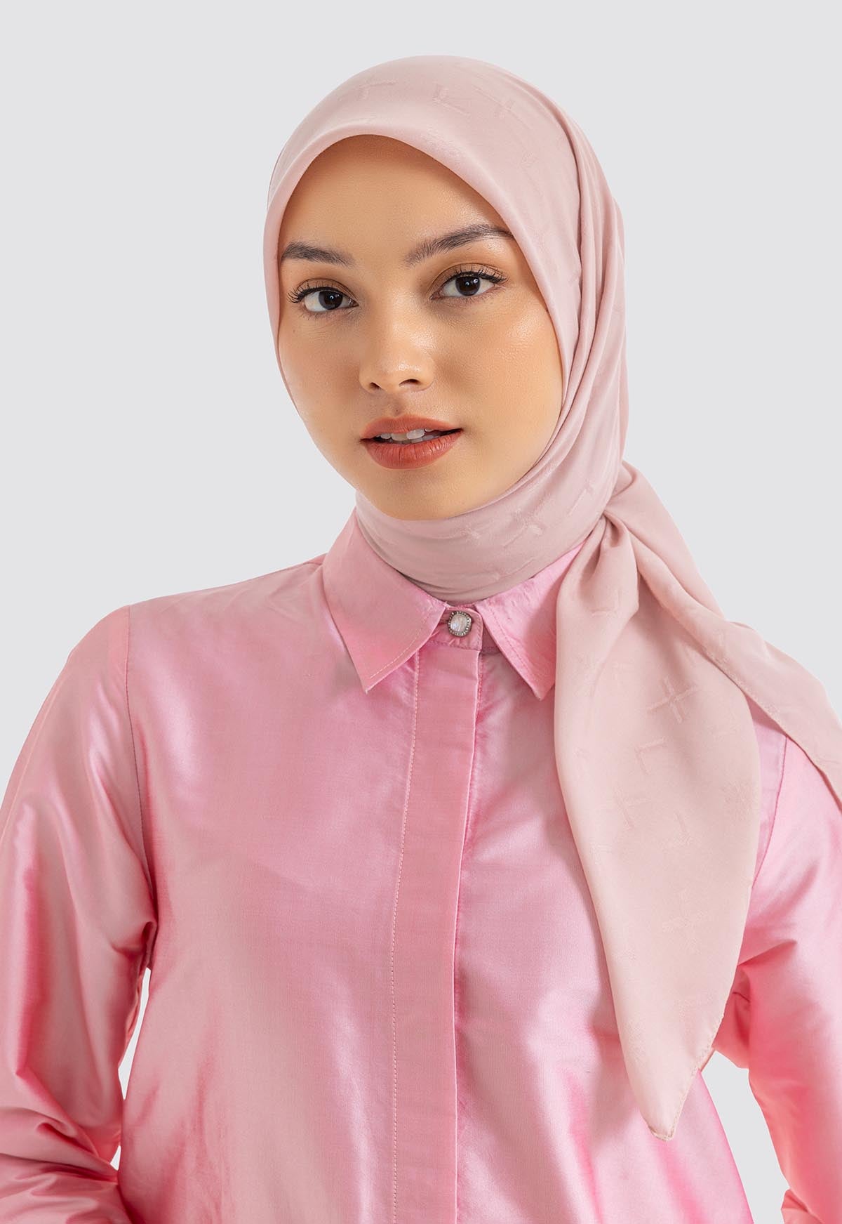 LAMIA MONOGRAM SCARF