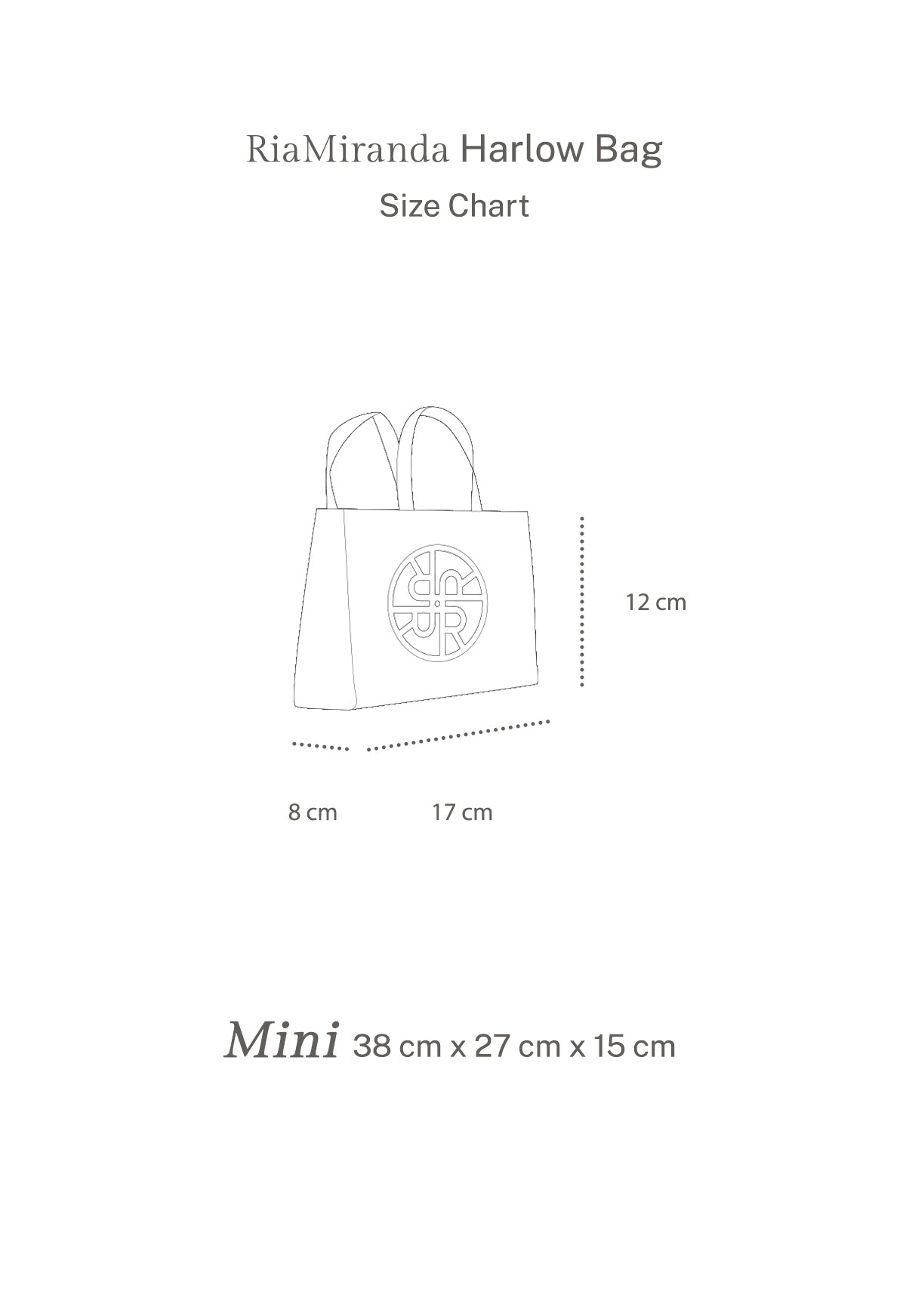 MINOR DEFECT R5 - HARLOW MEDIUM METALIC BAG