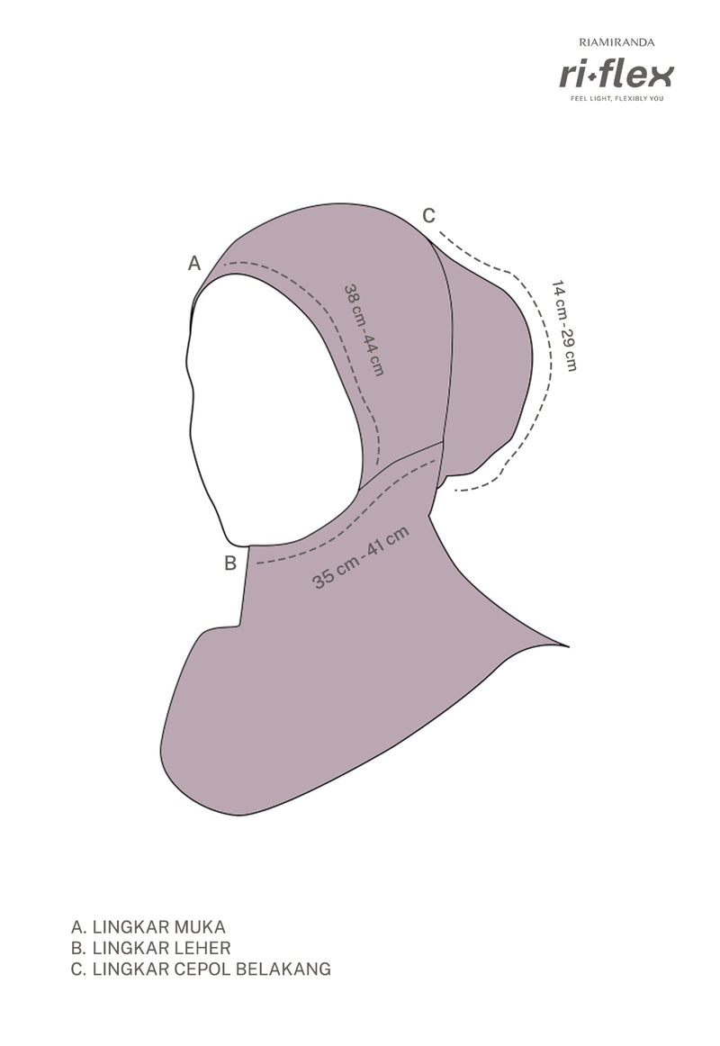 RIFLEX HIJAB INNER