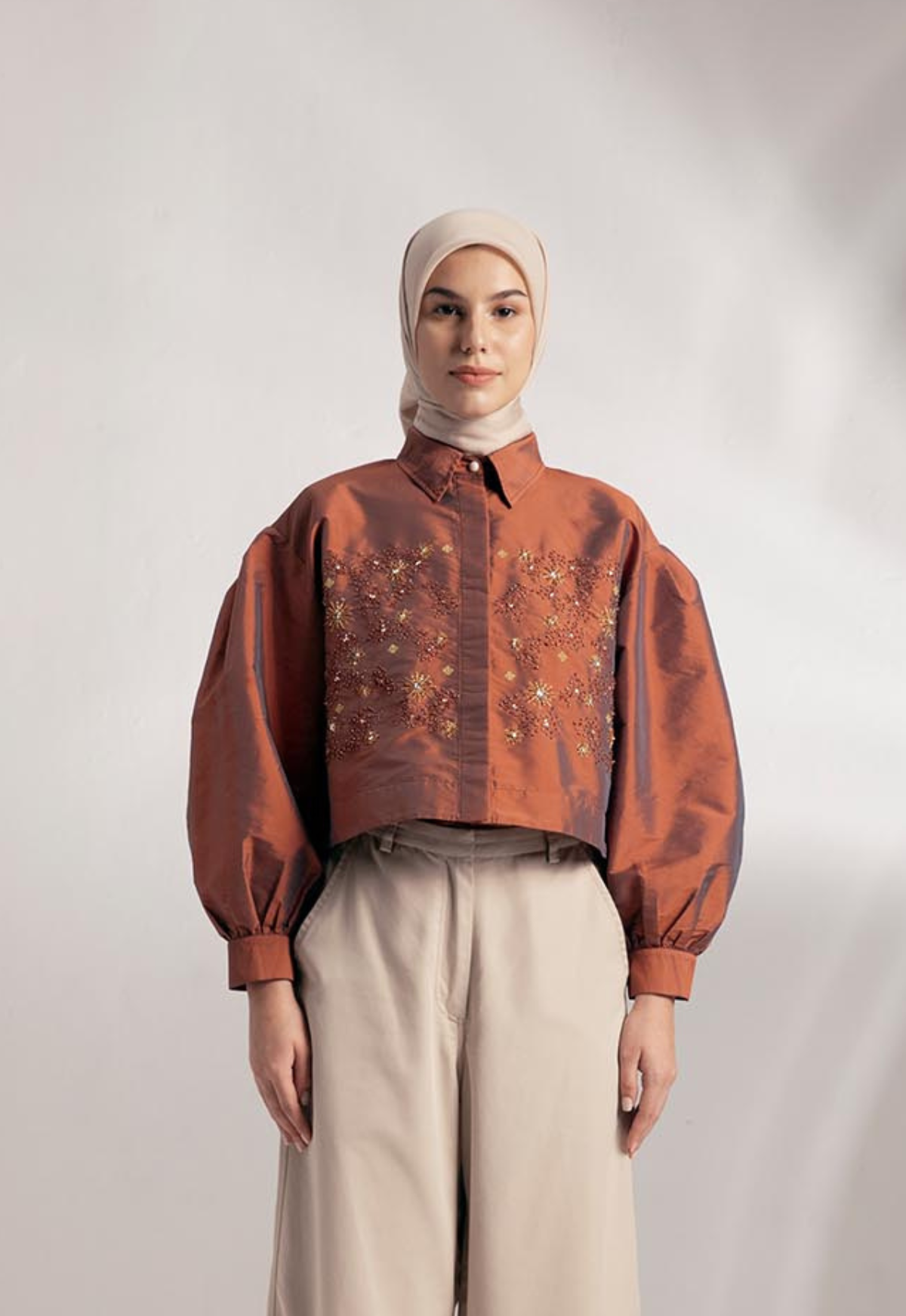 VELLA CROP JACKET