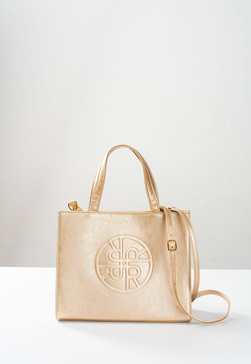 MINOR DEFECT R5 - HARLOW MEDIUM METALIC BAG