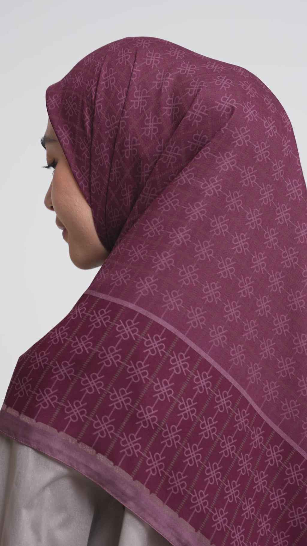 SORAYA MONOGRAM SCARF