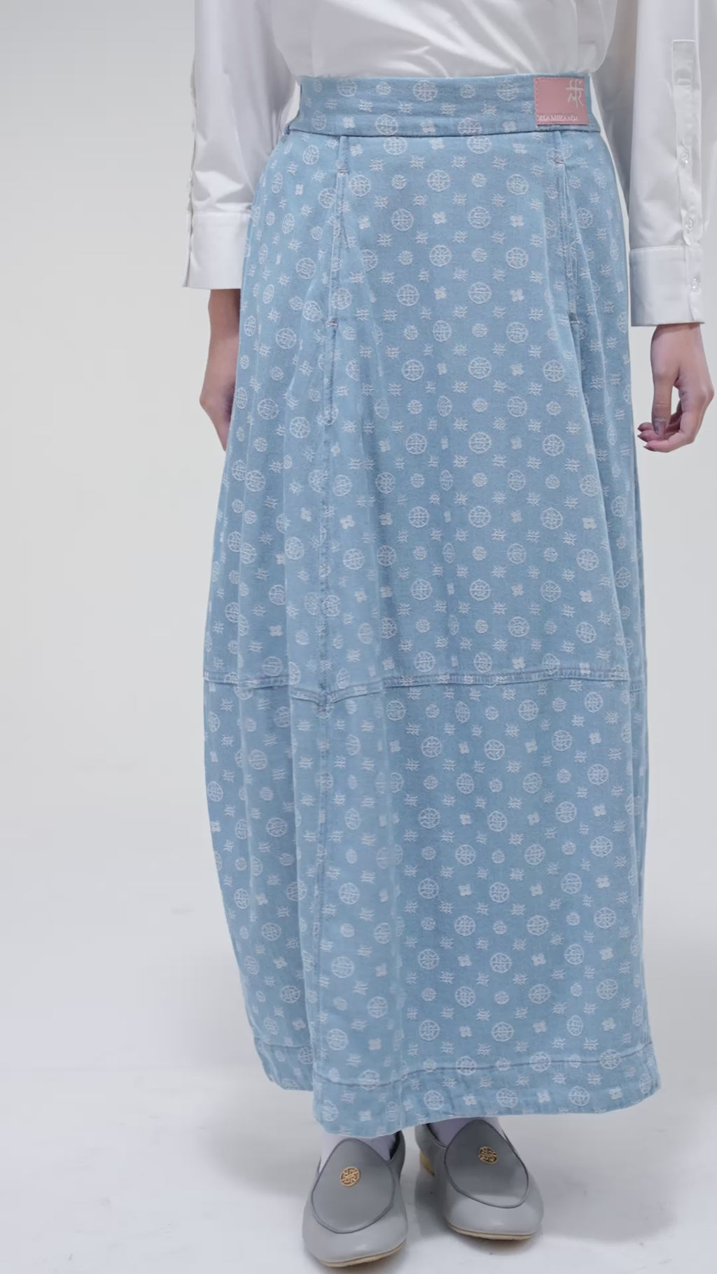 MONOGRAM AUDY SKIRT