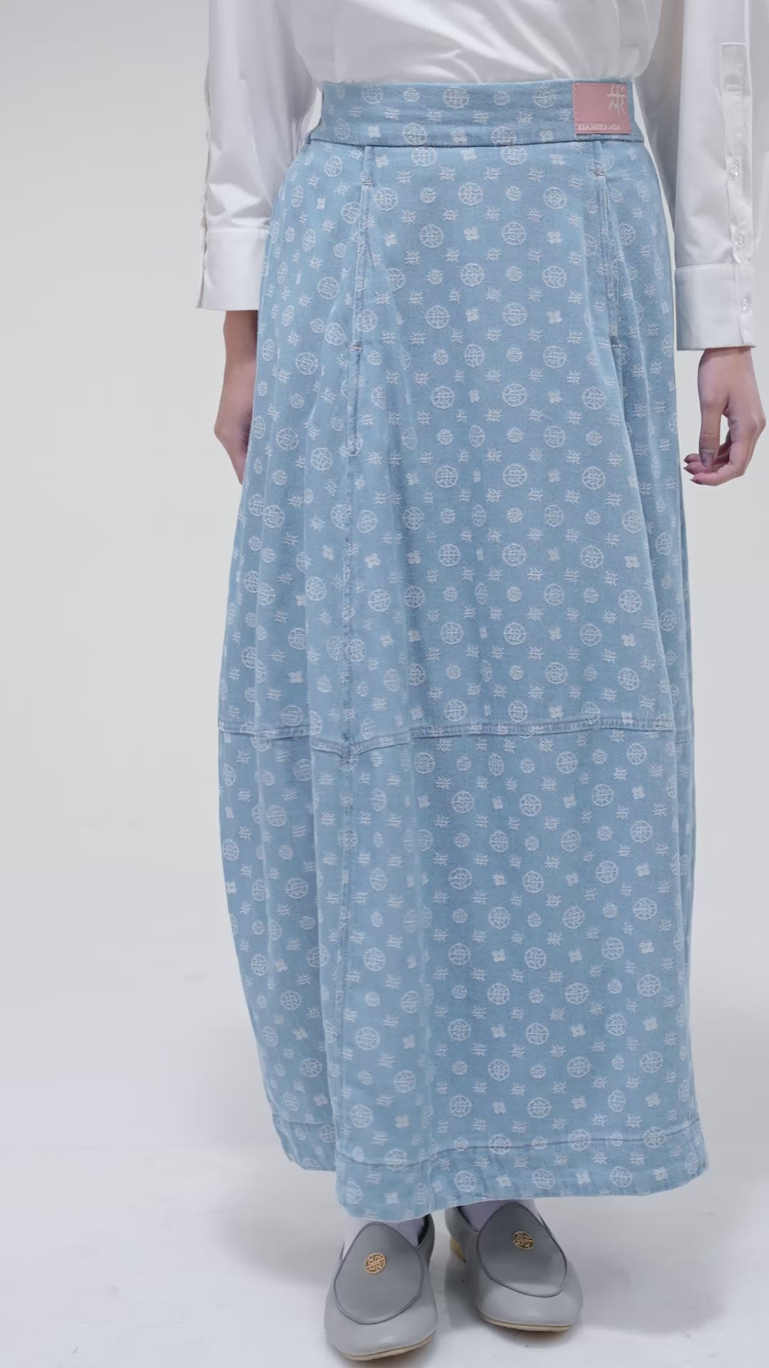 MONOGRAM AUDY SKIRT
