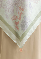 KALILA SCARF PALE GREEN