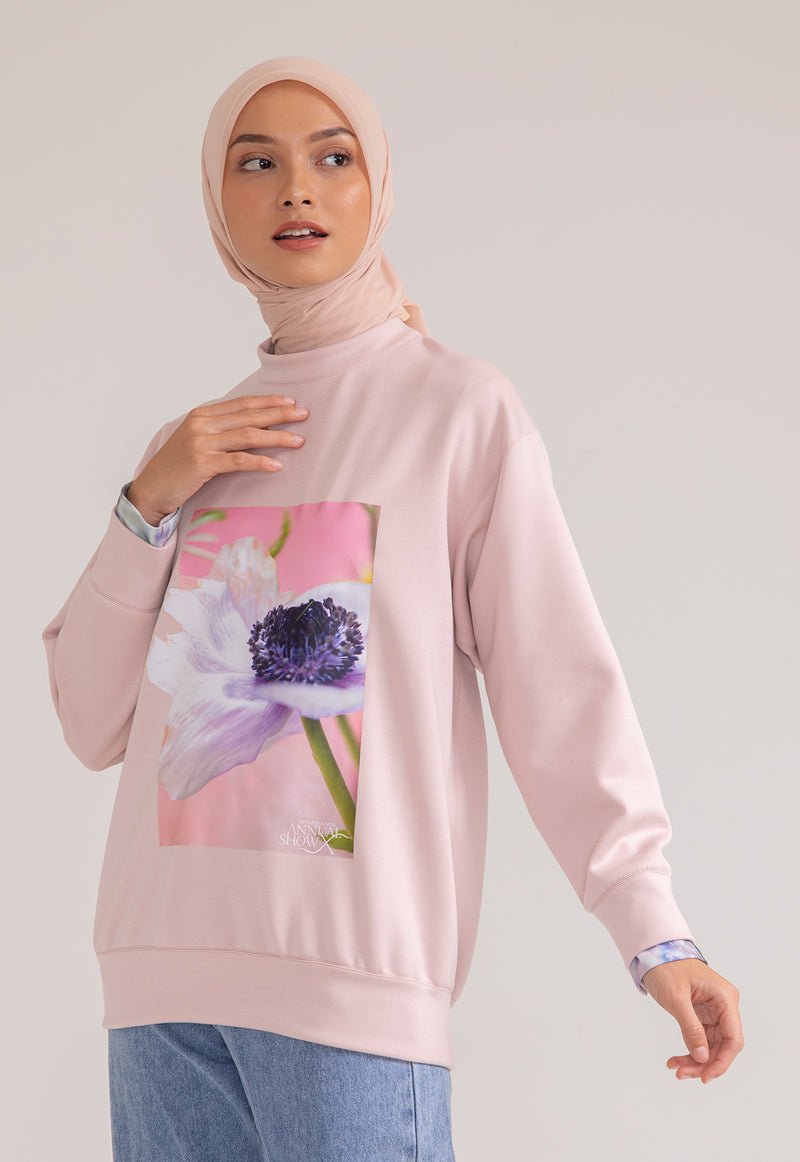 TALULA SWEATSHIRT PALE BLUSH