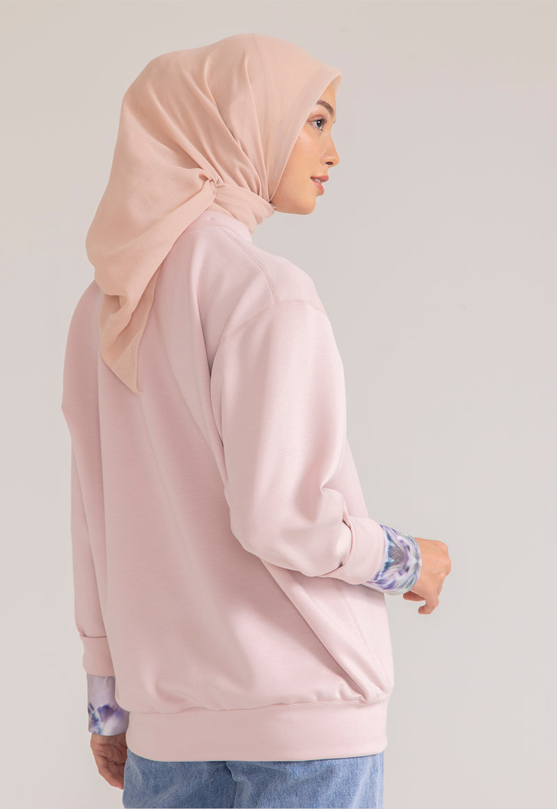 TALULA SWEATSHIRT PALE BLUSH