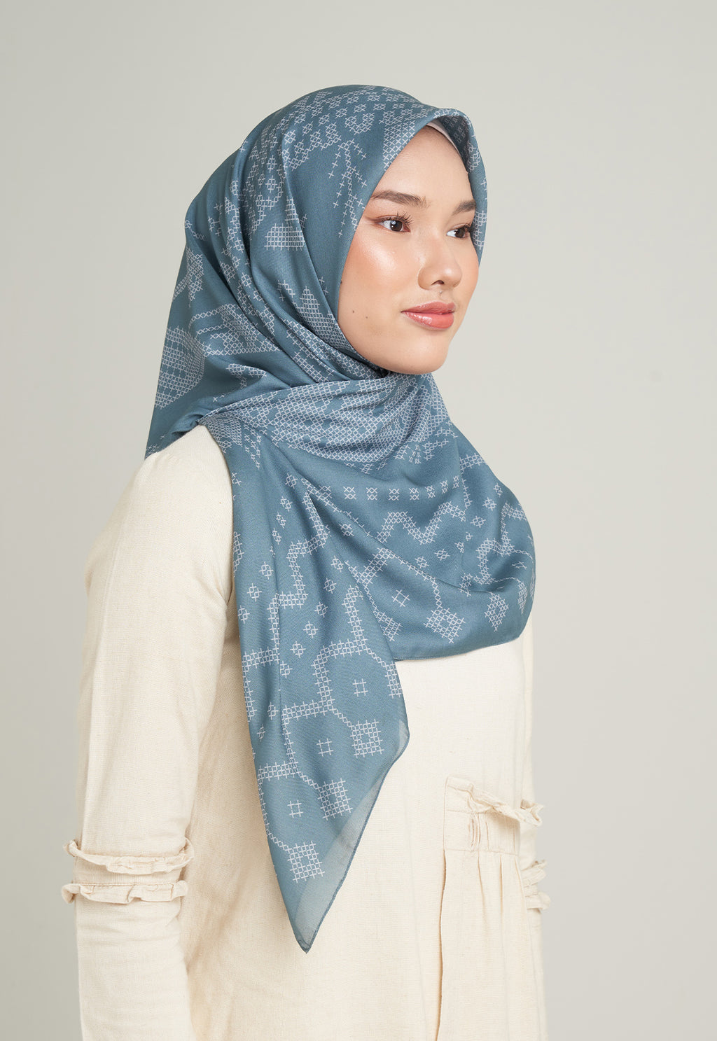DONGSON SCARF DEEP OCEAN